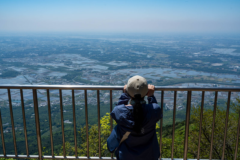 男体山頂から見た景色