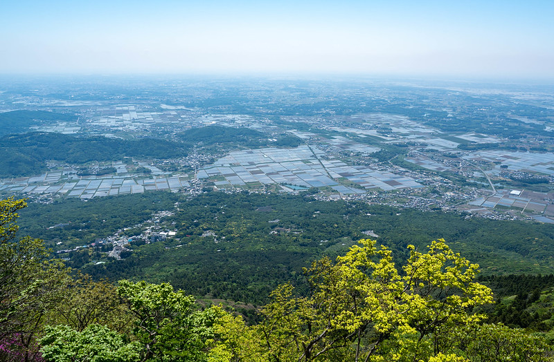 男体山頂から見た景色