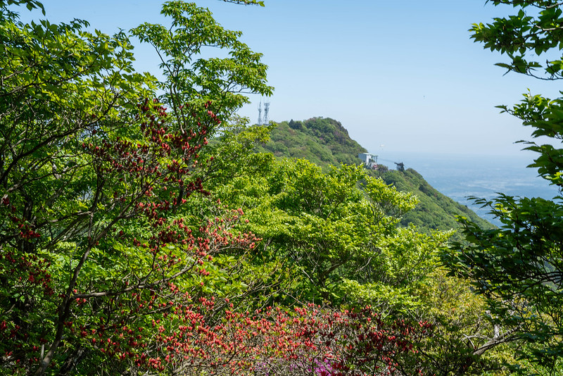 男体山から女体山